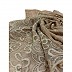 Cotton Hijab With Checkered Design and Floral Thread Embroidery Cotton Hijab With Checkered Design and Floral Thread Embroidery